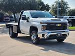 New 2024 Chevrolet Silverado 3500 Work Truck Regular Cab 4x2, 9' 6" Knapheide PGTB Utility Gooseneck Flatbed Truck for sale #RF444912 - photo 1