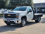 New 2024 Chevrolet Silverado 3500 Work Truck Regular Cab 4x2, 9' 6" Knapheide PGTB Utility Gooseneck Flatbed Truck for sale #RF444912 - photo 4