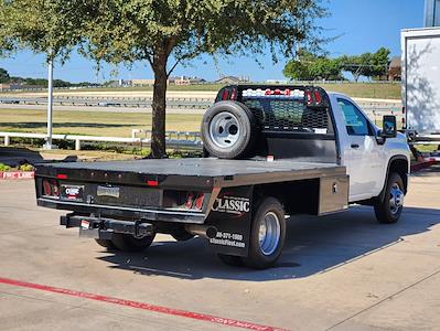 New 2024 Chevrolet Silverado 3500 Work Truck Regular Cab 4x4, 9' 6" Knapheide PGTB Utility Gooseneck Flatbed Truck for sale #RF445809 - photo 2