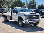 New 2024 Chevrolet Silverado 3500 Work Truck Regular Cab 4x4, 9' 6" Knapheide PGTB Utility Gooseneck Flatbed Truck for sale #RF445809 - photo 1