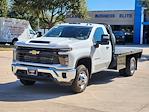 New 2024 Chevrolet Silverado 3500 Work Truck Regular Cab 4x4, 9' 6" Knapheide PGTB Utility Gooseneck Flatbed Truck for sale #RF445809 - photo 11