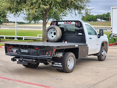 New 2024 Chevrolet Silverado 3500 Work Truck Regular Cab 4x4, 9' 6" Knapheide PGTB Utility Gooseneck Flatbed Truck for sale #RF446470 - photo 2