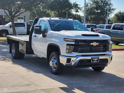 New 2024 Chevrolet Silverado 3500 Work Truck Regular Cab 4x4, 11' 6" Knapheide PGTB Utility Gooseneck Flatbed Truck for sale #RF446972 - photo 1