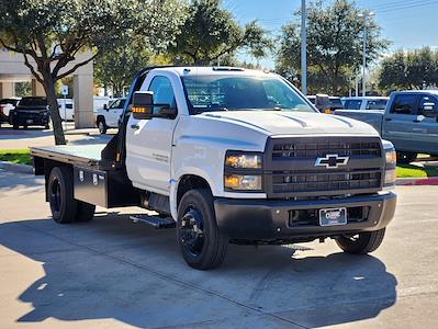 New 2024 Chevrolet Silverado 5500 Work Truck Regular Cab 4x2, 11' 4" CM Truck Beds RD Model Flatbed Truck for sale #RH077747 - photo 1