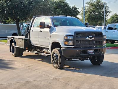 New 2024 Chevrolet Silverado 5500 Work Truck Crew Cab 4x4, 11' 4" CM Truck Beds SK Model Flatbed Truck for sale #RH269919 - photo 1