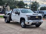 New 2025 Chevrolet Silverado 3500 Work Truck Crew Cab 4x4, 9' 4" CM Truck Beds RD Model Flatbed Truck for sale #SF124506 - photo 1