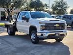 New 2025 Chevrolet Silverado 3500 Work Truck Crew Cab 4x4, 9' 4" CM Truck Beds RD Model Flatbed Truck for sale #SF129456 - photo 1