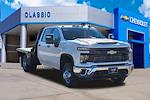 New 2025 Chevrolet Silverado 3500 Work Truck Crew Cab 4x4, 9' 4" CM Truck Beds SK Model Flatbed Truck for sale #SF129482 - photo 1