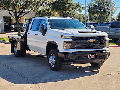 New 2025 Chevrolet Silverado 3500 Work Truck Crew Cab 4x4, 9' 4" CM Truck Beds SK Model Flatbed Truck for sale #SF129498 - photo 1