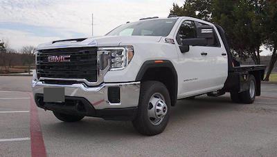 2022 GMC Sierra 3500 Crew Cab DRW RWD, CM Truck Beds RD Model Flatbed Truck for sale #220640 - photo 1