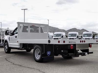 2021 Ford F-350 Regular Cab DRW 4x2, Royal Truck Body Platform Body Flatbed Truck for sale #FM1617 - photo 2