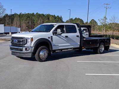 2022 Ford F-450 Crew Cab DRW 4x4, CM Truck Beds SK Model Flatbed Truck for sale #T280250 - photo 1