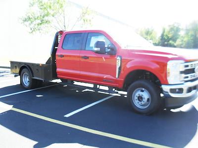 New 2024 Ford F-350 XL Crew Cab 4x4, 9' 4" Bedrock Granite Series Flatbed Truck for sale #JE67014 - photo 1