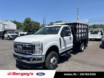 2024 Ford F-350 Regular Cab DRW 4x4, Reading Steel Stake Bed for sale #FAN2455 - photo 1