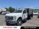 New 2024 Ford F-350 XL Regular Cab 4x4, Reading Steel Stake Bed for sale #FAN2455 - photo 1