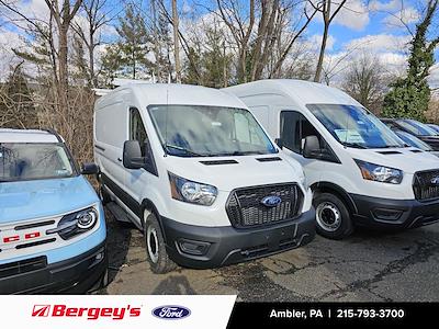 New 2024 Ford Transit 250 Base Medium Roof RWD, Steel Base Package Upfitted Cargo Van for sale #FAN3313 - photo 1