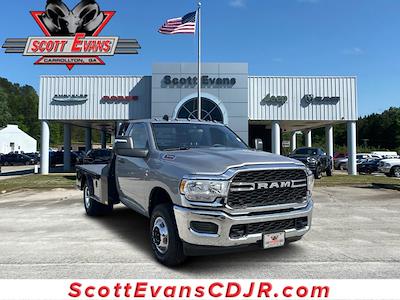 New 2024 Ram 3500 Tradesman Regular Cab 4WD, Flatbed Truck for sale #24125 - photo 1