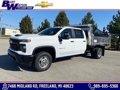 2024 Chevrolet Silverado 3500 Crew Chassis w/ 9' Stainless Dump from Rugby and Hoekstra Equipment for sale #363677 - photo 1