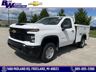 New 2024 Chevrolet Silverado 2500 Work Truck Regular Cab 4x4, Monroe ServicePro Service Truck for sale #384170 - photo 1