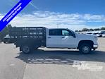 New 2024 Chevrolet Silverado 3500 Work Truck Crew Cab 4x4, 9' 6" Monroe Truck Equipment Versa-Line Platform Body Stake Bed for sale #417671 - photo 6