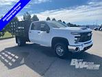 New 2024 Chevrolet Silverado 3500 Work Truck Crew Cab 4x4, 9' 6" Monroe Truck Equipment Versa-Line Platform Body Stake Bed for sale #417671 - photo 7