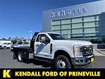 New 2023 Ford F-350 XLT Regular Cab 4x4, Flatbed Truck for sale #W3784 - photo 1