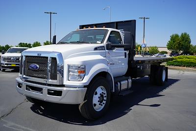 New 2024 Ford F-650 Base Regular Cab 4x2, 20' 4" Rugby Series 2000 Platform Body Flatbed Truck for sale #RN27766 - photo 1