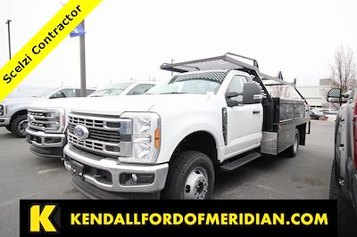 New 2024 Ford F-350 XL Regular Cab 4x4, 12' Scelzi CTFB Contractor Truck for sale #RN29581 - photo 1