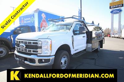 New 2024 Ford F-350 XL Regular Cab 4x4, 12' Scelzi CTFB Contractor Truck for sale #RN30020 - photo 1