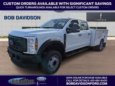 New 2024 Ford F-550 XL Crew Cab 4x2, 9' Reading Classic II Steel Service Truck for sale #20648 - photo 1