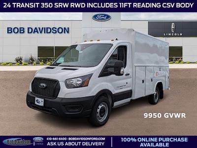 New 2024 Ford Transit 350 Base RWD, 11' Reading Aluminum CSV Service Utility Van for sale #20717 - photo 1