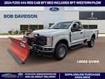 New 2024 Ford F-250 XL Regular Cab 4x4, Western Snowplow Plow Truck for sale #20726 - photo 1