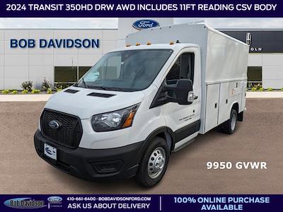 2024 Ford Transit 350 HD AWD, Reading Aluminum CSV Service Utility Van for sale #20755 - photo 1