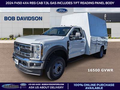 New 2024 Ford F-450 Regular Cab 4x4, 11' Reading Panel Service Body Service Truck for sale #20786 - photo 1