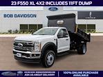 2023 Ford F-550 Regular Cab DRW 4x2, Rugby Eliminator LP Steel Dump Truck for sale #80947 - photo 3