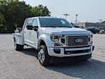 Used 2020 Ford F-450 Platinum Crew Cab 4x4, Flatbed Truck for sale #P9722 - photo 8