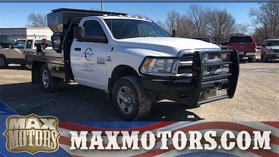 Used 2018 Ram 3500 Tradesman Regular Cab 4x4, Flatbed Truck for sale #50725A - photo 1