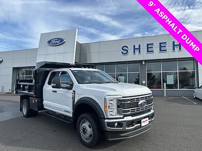 New 2023 Ford F-450 Super Cab 4x4, 9' Crysteel E-Tipper Dump Truck for sale #YD80789 - photo 1