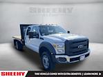 2016 Ford F-550 Crew Cab DRW 4x4, Flatbed Truck #YP7398 - photo 1