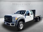 2016 Ford F-550 Crew Cab DRW 4x4, Flatbed Truck #YP7398 - photo 6