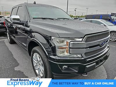 Used 2018 Ford F-150 Platinum SuperCrew Cab 4WD, Pickup for sale #MF24589A - photo 1