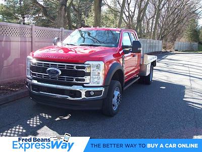 New 2023 Ford F-450 XL Super Cab 4WD, M H EBY Flatbed Truck for sale #MFU23630 - photo 1
