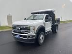 New 2024 Ford F-550 XL Regular Cab 4WD, 9' Crysteel E-Tipper Dump Truck for sale #FLU40220 - photo 4