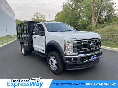 New 2024 Ford F-450 XL Regular Cab 4WD, Reading Steel Stake Bed for sale #FLU40438 - photo 1