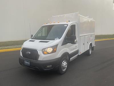 New 2024 Ford Transit 350 HD RWD, 11' Reading Aluminum CSV Service Utility Van for sale #FLU40585 - photo 1