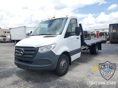 Used 2022 Mercedes-Benz Sprinter 3500XD 4x2, Flatbed Truck for sale #P189592 - photo 2