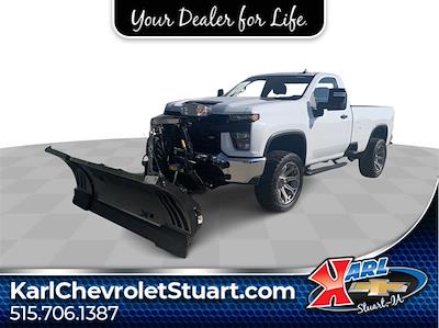 Used 2021 Chevrolet Silverado 2500 Work Truck Regular Cab 4x4, Plow Truck for sale #59011A - photo 1