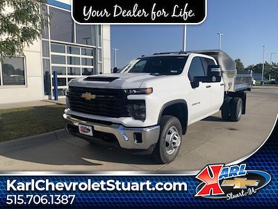 New 2024 Chevrolet Silverado 3500 Work Truck Crew Cab 4x4, 9' Monroe Truck Equipment Z-DumpPRO™ Premier Dump Truck for sale #59238 - photo 1