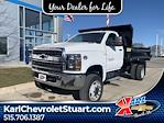 New 2024 Chevrolet Silverado 5500 Work Truck Regular Cab 4x4, 11' Monroe Truck Equipment Z-DumpPRO™ Dump Truck for sale #59444 - photo 1