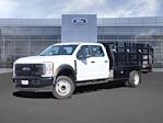 New 2023 Ford F-550 XL Crew Cab RWD, Stake Bed for sale #PED67347 - photo 1